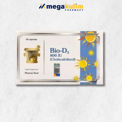 Pharma Nord Bio-D3 800 IU (2x40 Capsules)