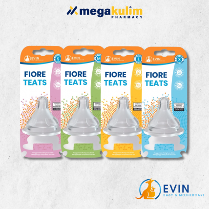 Evin Fiore Teats Size S/M/L/XL 2pcs-L