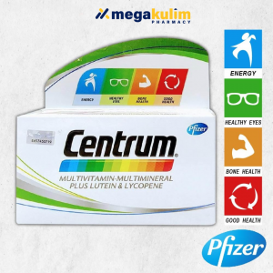 Centrum Multivitamin-Multimineral Plus Lutein & Lycopene 30's