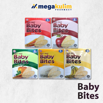 Baby Bites Rice Rusks (Apple / Banana / Carrot / Original / Vegetable)