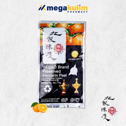 Ya Bao Preserved Mandarin Peel 15g