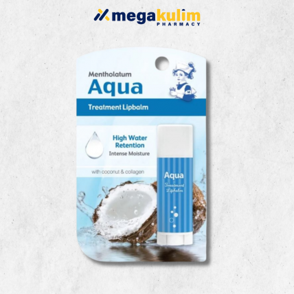Mentholatum Lip Balm Aqua Treatment 3.5g/Unit
