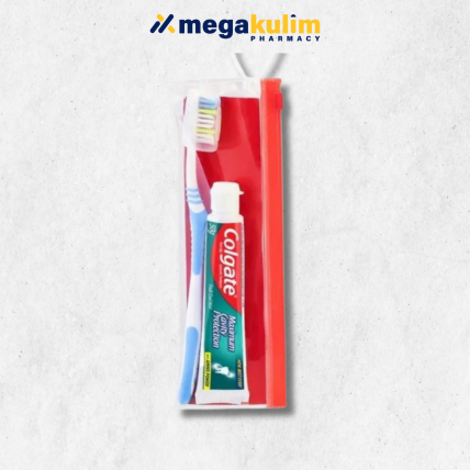 Colgate Toothpase 50g + Extra Clean Toothbrush Travel Set