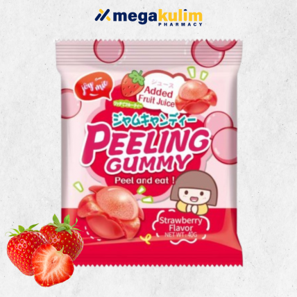 Joymie Peeling Gummy Strawberry (40g/Pack)