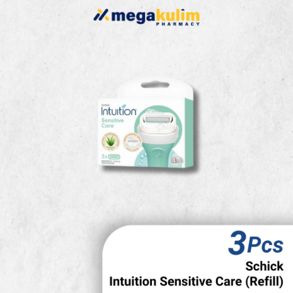 Schick Intuition Sensitive Care Refills (3's/Box)