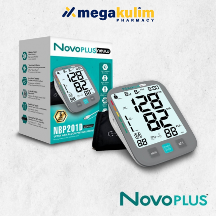 Novoplus Neuw Blood Pressure Monitor NBP201D