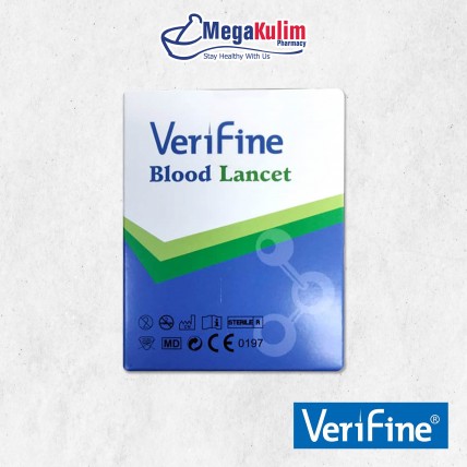 Verifine Blood Lancets 100pcs