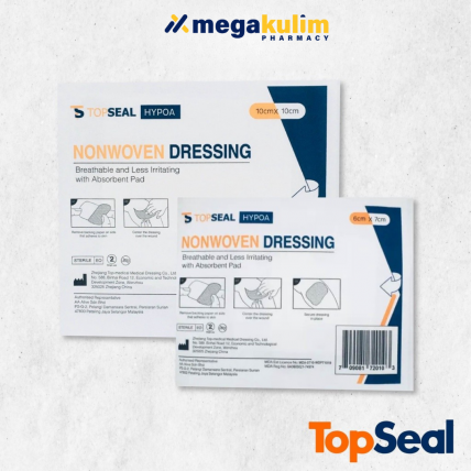 Topseal Hypoa Nonwoven Dressing 1's (6x7cm / 10x10cm)
