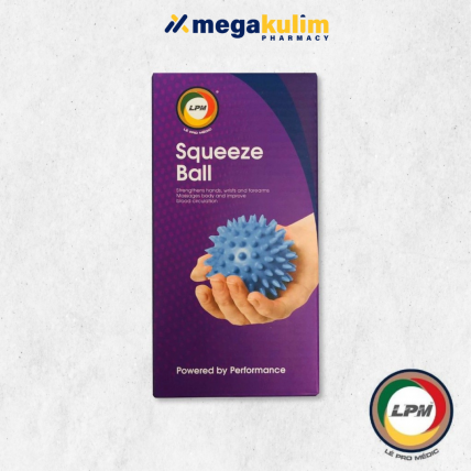 LPM Stress Ball 012 Squeeze Ball Blue (2's)