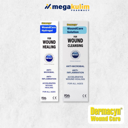 Dermacyn Wound Care 50g / 100mL (Wound Healing / Wound Cleansing)-WoundCleansing 100mL