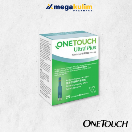One Touch Ultra Plus Test Strips (25's)