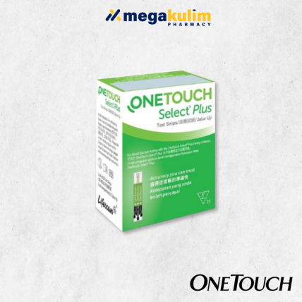 One Touch Select Plus Test Strips (25's)
