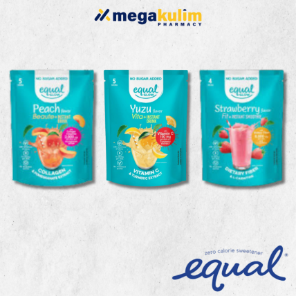 Equal Glow [Instant Drink 5 x 15g / Instant Smoothie 4 x 27g] (Yuzu / Peach / Strawberry)