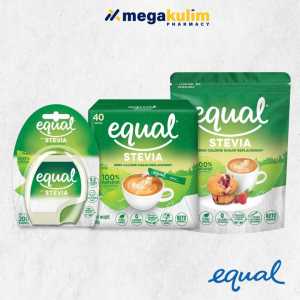 Equal Stevia Sweetener (40 sticks / 200 tablets / 150g Pouch)-150g Pouch