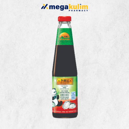 Lee Kum Kee Panda Oyster Sauce Less Salty (500mL)