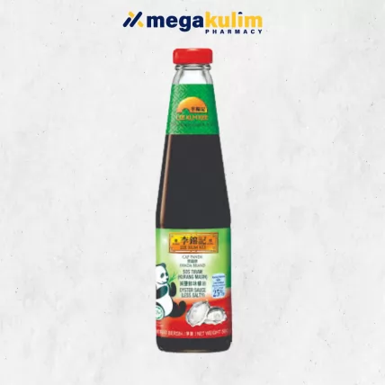 Lee Kum Kee Panda Oyster Sauce Less Salty (500mL)