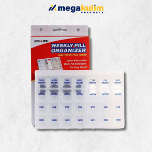 Acu-Life Weekly Pill Organizer
