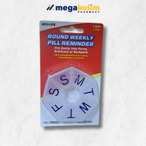 Acu-Life Pill Organizer 7 Days Round