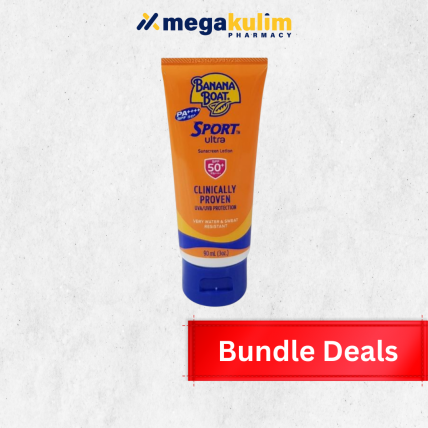 [Bundle Aug-Sept 26] Banana Boat Sport Ultra SPF50 Sunscreen 90mL x 2 Btl
