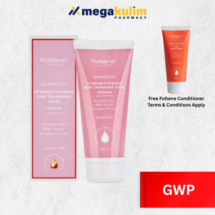 [GWP Aug-Sept 26] Foltene Strengthening Shampoo for Women (200mL)