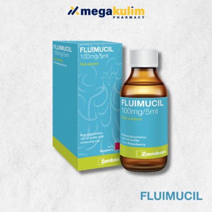 Fluimucil 100mg/5ml Oral Solution 100mL