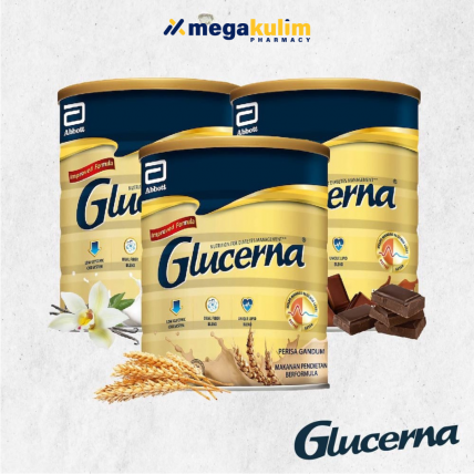 Glucerna Gold 800g (Wheat / Vanilla / Chocolate)