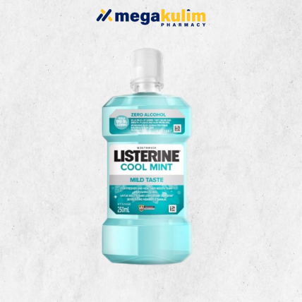 Listerine Mouthwash (Cool Mint Mild Taste) 250mL