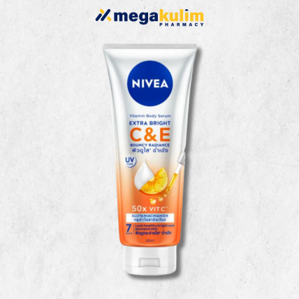 Nivea Extra Bright Vitamin C & E Body Serum Lotion (300mL)