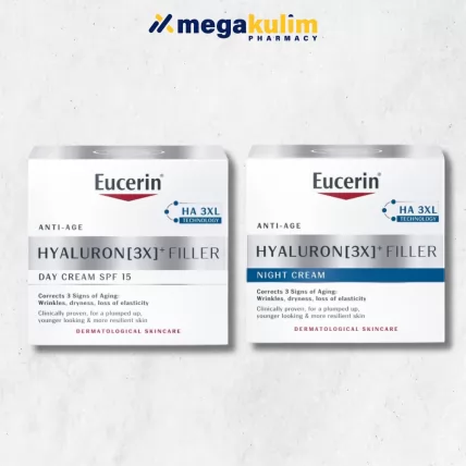 Eucerin Hyaluron Filler Cream 50ml (Night / Day Bright)