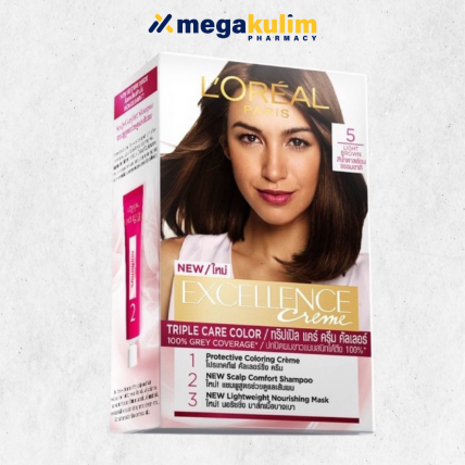 L'Oreal Paris Excellence No 5 (Natural Light Brown)