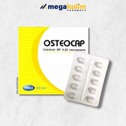 Mega We Care Osteocap 0.25mcg (10x10 Capsule)