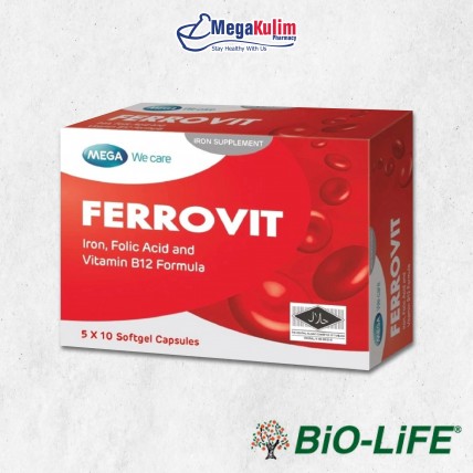 Biolife Ferrovit 5 X 10 Cap