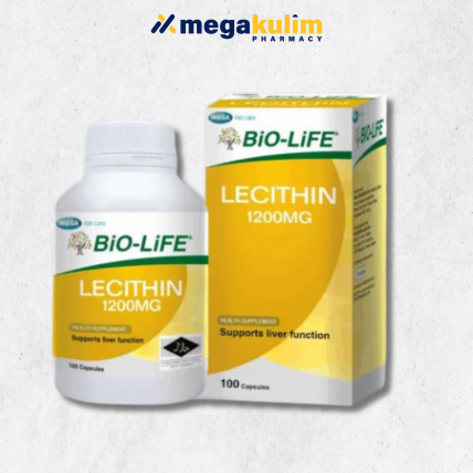 Biolife Lecithin 1200mg (100 Capsules/Btl)