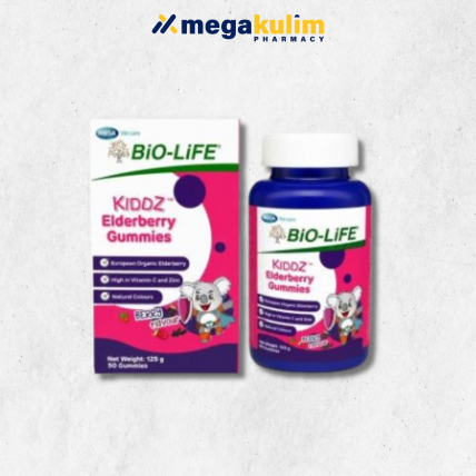 Biolife Kiddz Elderberry Gummies (50s/Btl)