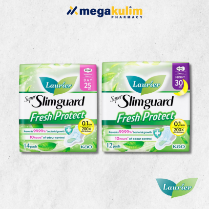 Laurier Super Slimguard Fresh Protect (25cm/ 30cm)