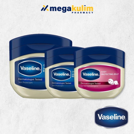 Vaseline Original 100% Pure Repairing Jelly [Blue / Pink] (50mL / 100mL)