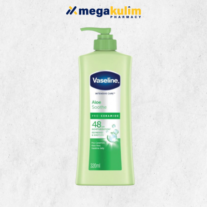 Vaseline Aloe Soothe Lotion (320mL)
