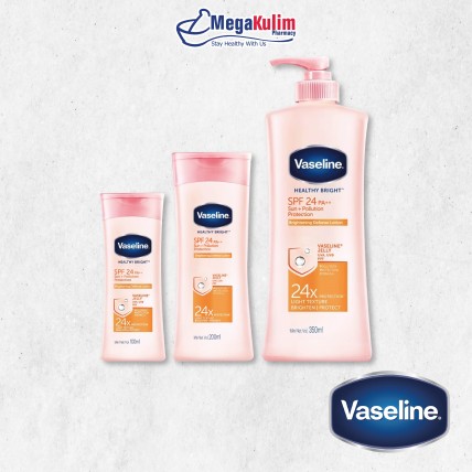 Vaseline Healthy Bright SPF 24 Lotion (100mL / 200mL / 350mL)-100mL