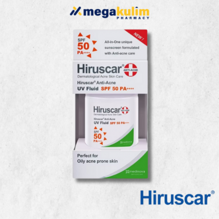 Hiruscar Anti Acne UV Fluid SPF50 Sunscreen 25g
