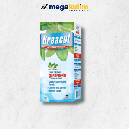 Breacol Expectorant Cough Syrup for Adult (60mL)