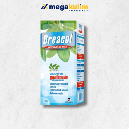 Breacol Expectorant Cough Syrup for Adult (120mL)