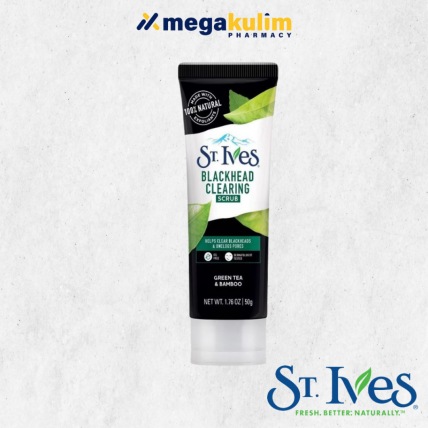 St Ives Blackhead Clearing Green Tea Scrub 50g