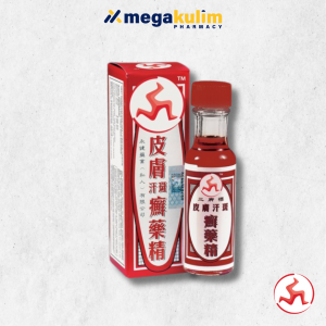 Cap Kaki Tiga Tinea Skin Solution 12mL