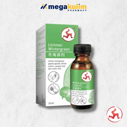 Cap Kaki Tiga Wintergreen Liniment 30mL