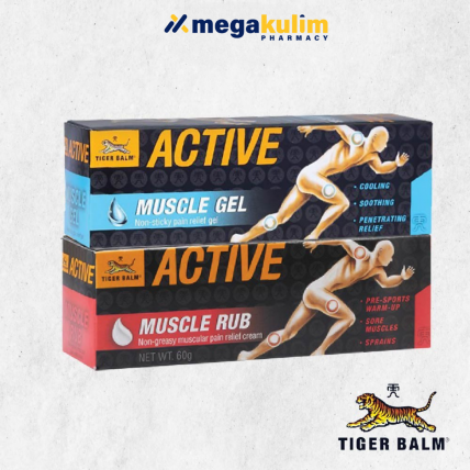 Tiger Balm Active 60g (Muscle Rub / Muscle Gel)