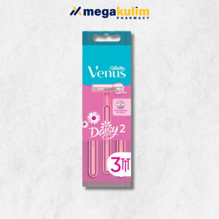 Gillette Venus Daisy2 Disposable Shaver (3's)