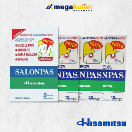 Hisamitsu Salonpas Patch (10's / 20's / 40's / Large 1's)