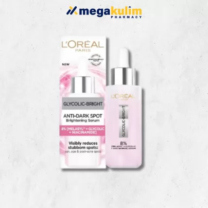 L'Oreal Paris Glycolic Bright Serum (30mL)