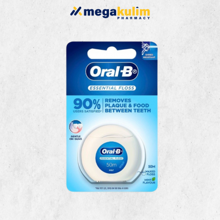 Oral-B Mint Waxed Floss (50m/Box)
