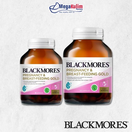 Blackmores Pregnancy & Breastfeeding Gold (60 Cap / 120 Cap)-120 Cap